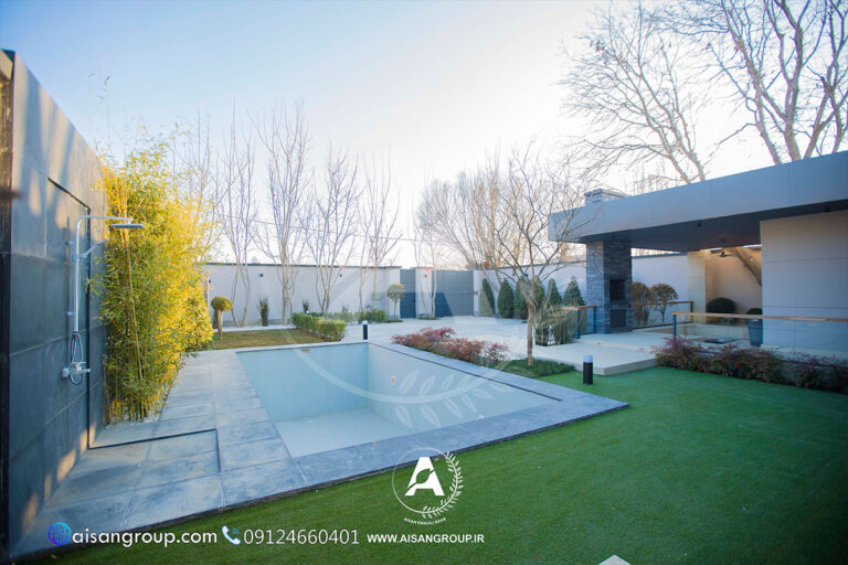 پروژه طراحی و احداث فضای سبز سعید آباد 1