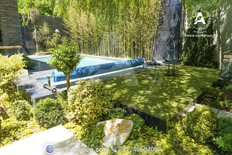 پروژه طراحی و احداث فضای سبز سعید آباد 2