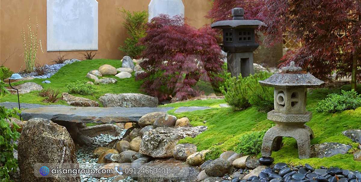 طراحی باغچه ژاپنی