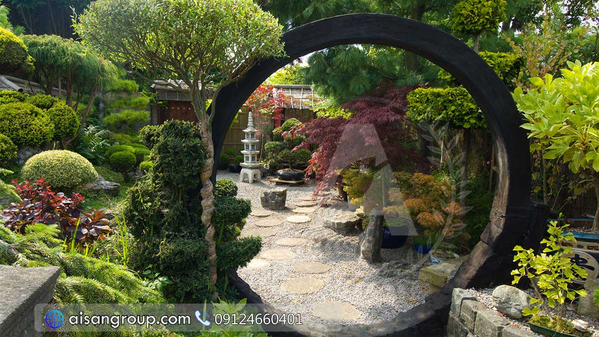 مشخصات باغ ژاپنی