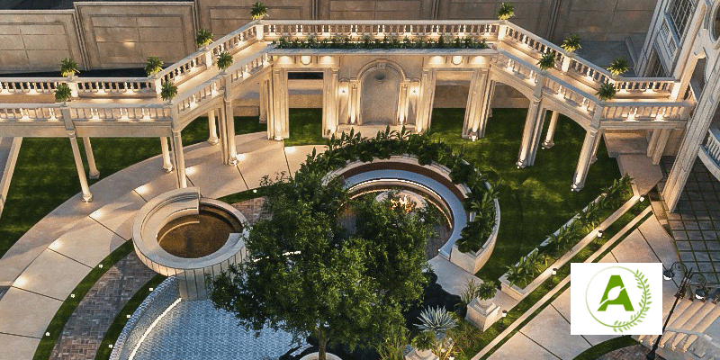 چند درصد حیاط باید فضای سبز باشد؟